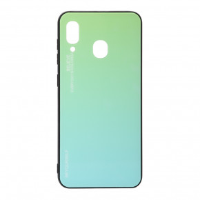  Gradient Glass BeCover Samsung Galaxy A30 2019 SM-A305 Green-Blue (703551) 4