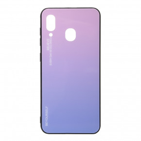  Gradient Glass BeCover Samsung Galaxy A30 2019 SM-A305 Pink-Purple (703552)