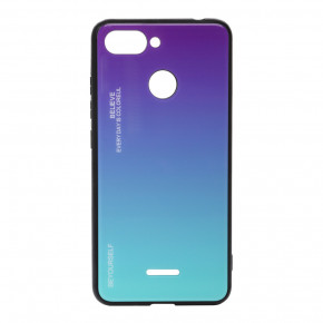  Gradient Glass BeCover Xiaomi Redmi 6/6A Purple-Blue (703581) 4