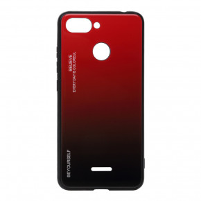  Gradient Glass BeCover Xiaomi Redmi 6/6A Red-Black (703582) 3