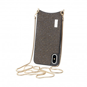  Glitter Becover Apple iPhone Xs Max Gold (703647)