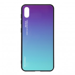  Gradient Glass BeCover  Vivo Y91c Purple-Blue (704051) 13