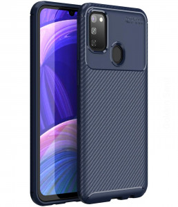  Carbon New Series BeCover Samsung Galaxy M21 SM-M215 / M30s SM-M307 Deep Blue (704377)