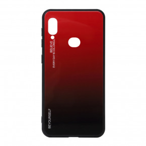  Gradient Glass BeCover  Samsung Galaxy A10s 2019 SM-A107 Red-Black (704427)