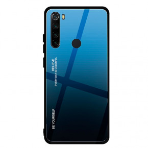  Gradient Glass BeCover  Xiaomi Redmi Note 8 Blue-Black (704445)