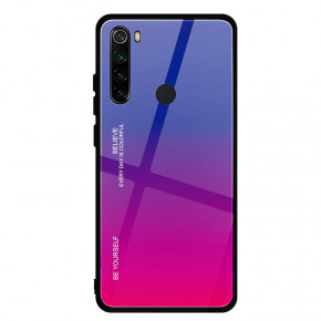  Gradient Glass BeCover Xiaomi Redmi Note 8 Blue-Red (704446)