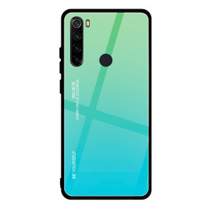  Gradient Glass BeCover  Xiaomi Redmi Note 8 Green-Blue (704447)