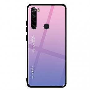  Gradient Glass BeCover  Xiaomi Redmi Note 8 Pink-Purple (704448)