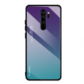  Gradient Glass BeCover  Xiaomi Redmi Note 8 Pro Purple-Blue (704455)