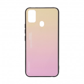  Gradient Glass BeCover Samsung Galaxy M30s 2019 SM-M307 Yellow-Pink (704572)