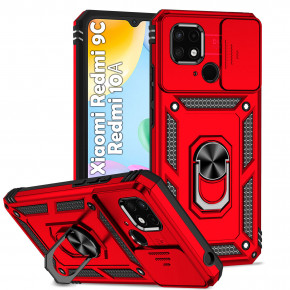  Military BeCover  Xiaomi Redmi 9C Red (705580)