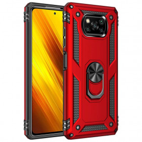  Military BeCover  Xiaomi Poco X3 Red (705645) 6