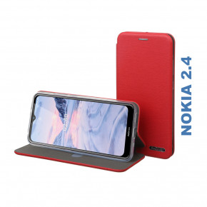 - BeCover Exclusive  Nokia 2.4 Burgundy Red (705728)