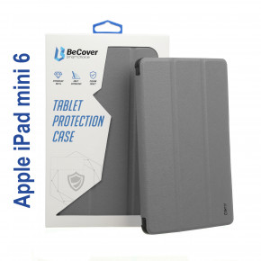 - Tri Fold Soft TPU BeCover  Apple iPad mini 6 2021 Gray (706722) 8