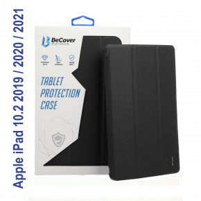 - Tri Fold Soft TPU BeCover  Apple iPad 10.2 2019/2020/2021 Black (706733) 3