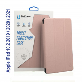 - Tri Fold Soft TPU BeCover  Apple iPad 10.2 2019/2020/2021 Pink (706738) 3