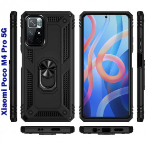  Military BeCover  Xiaomi Poco M4 Pro 5G Black (707120) 10