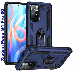  Military BeCover  Xiaomi Poco M4 Pro 5G Blue (707121) 8