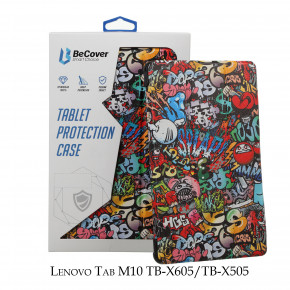 - BeCover Smart Case  Lenovo Tab M10 TB-X605/TB-X505 Graffiti (707306)