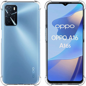  Anti-Shock BeCover  Oppo A16 / A16s Clear (707343) 4