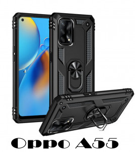  Military BeCover  Oppo A55 Black (707406) 9