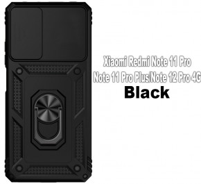  Military BeCover  Xiaomi Redmi Note 11 Pro / 11 Pro Plus Black (707421) 11