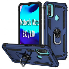  Military BeCover  Motorola Moto E30 / E40 Blue (708183) 3