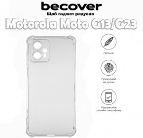  Anti-Shock BeCover Motorola Moto G13/G23/G53 Clear (709318)