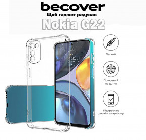  Anti-Shock BeCover Nokia G22 Clear (709322)