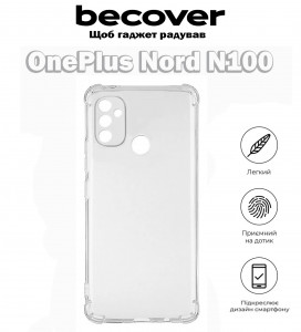  Anti-Shock BeCover OnePlus Nord N100 Clear (709346)