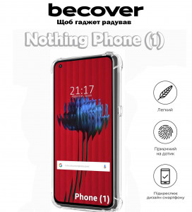  Anti-Shock BeCover Nothing Phone (1) Clear (709349)