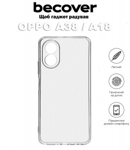   BeCover Oppo A38 / A18Transparancy (710389)