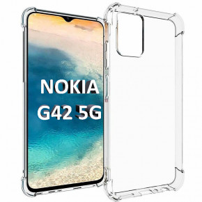  Anti-Shock BeCover Nokia G42 5G Clear (710487)