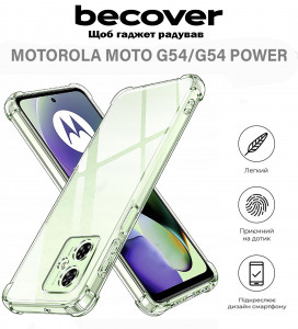  Anti-Shock BeCover Motorola Moto G54 / G54 Power Clear (710610)