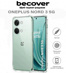  BeCover Anti-Shock OnePlus Nord 3 5G Clear (710620)