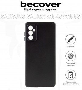    BeCover Samsung Galaxy A15 4G SM-A155/A15 5G SM-A156 Black (710738)