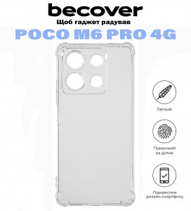  Anti-Shock BeCover Poco M6 Pro 4G Clear (710851)