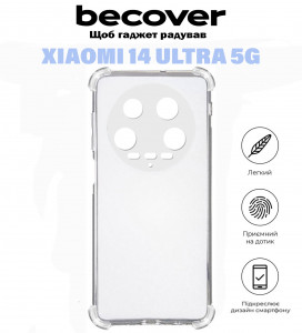  Anti-Shock BeCover Xiaomi 14 Ultra 5G Clear (710859)