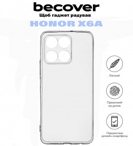   BeCover Honor X6a Transparancy (710877)