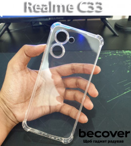  BeCover Anti-Shock Realme C33 Clear (708922) 3