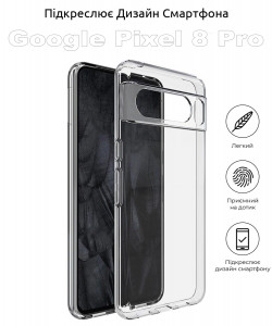   BeCover Google Pixel 8 ProTransparancy (710141)