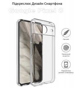   BeCover Google Pixel 8 Transparancy (710140)