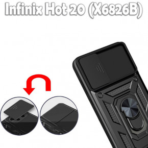  Military BeCover Infinix Hot 20 (X6826B) Black (709089)