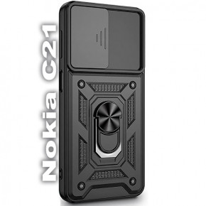  Military BeCover Nokia C21 Black (709994)