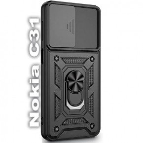  Military BeCover Nokia C31 Black (709986)