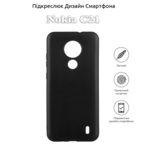  BeCover Nokia C21 Black (709802) 5