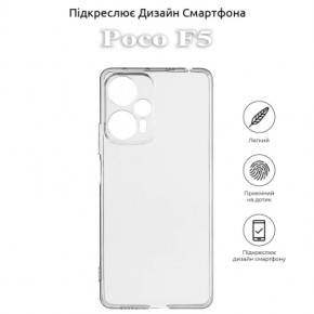  BeCover Poco F5 Transparancy (709804) 4