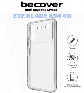   BeCover ZTE Blade A54 4G Transparancy (710925)