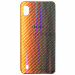  Carbon Gradient Hologram Samsung A10 (A105) Gold