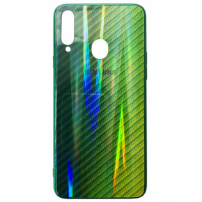  Carbon Gradient Hologram Samsung A20s (A207) Green